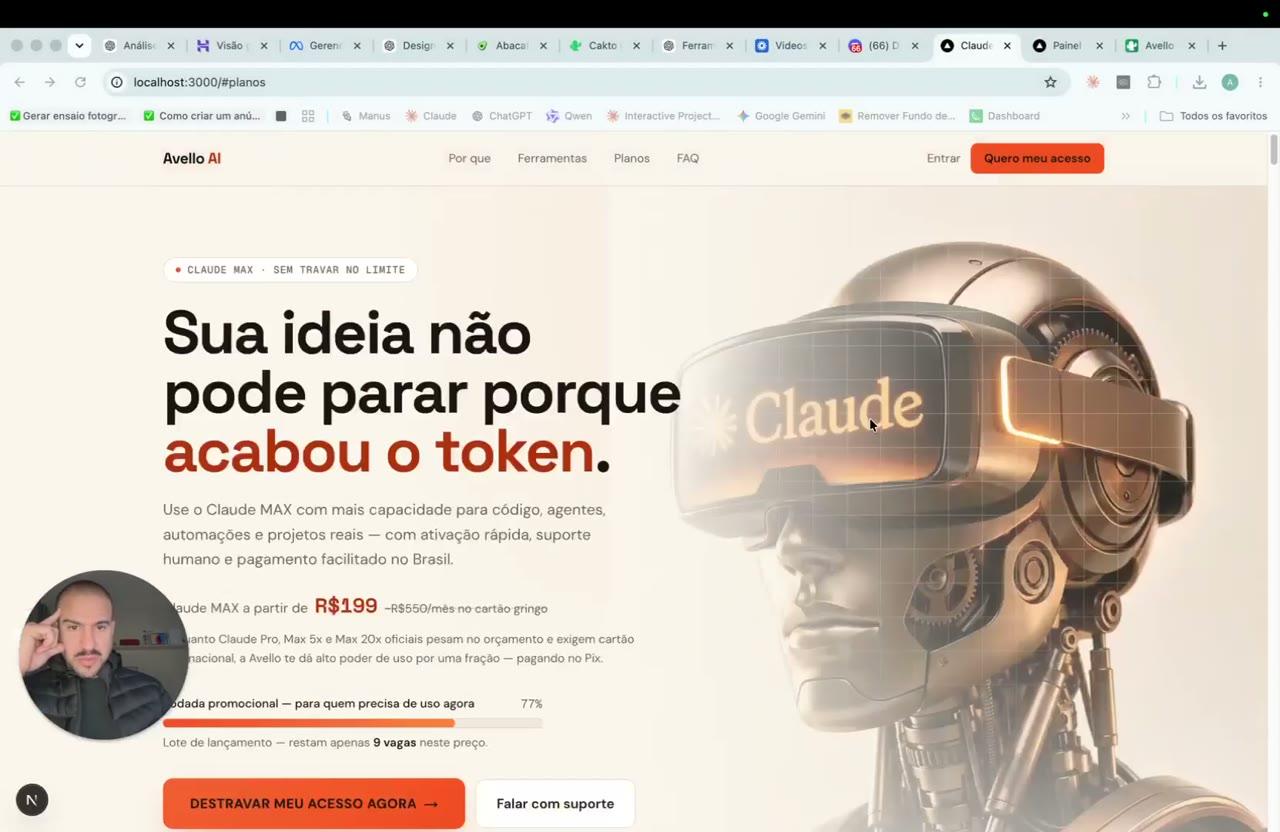 Prévia do vídeo da jornada de compra da Avello